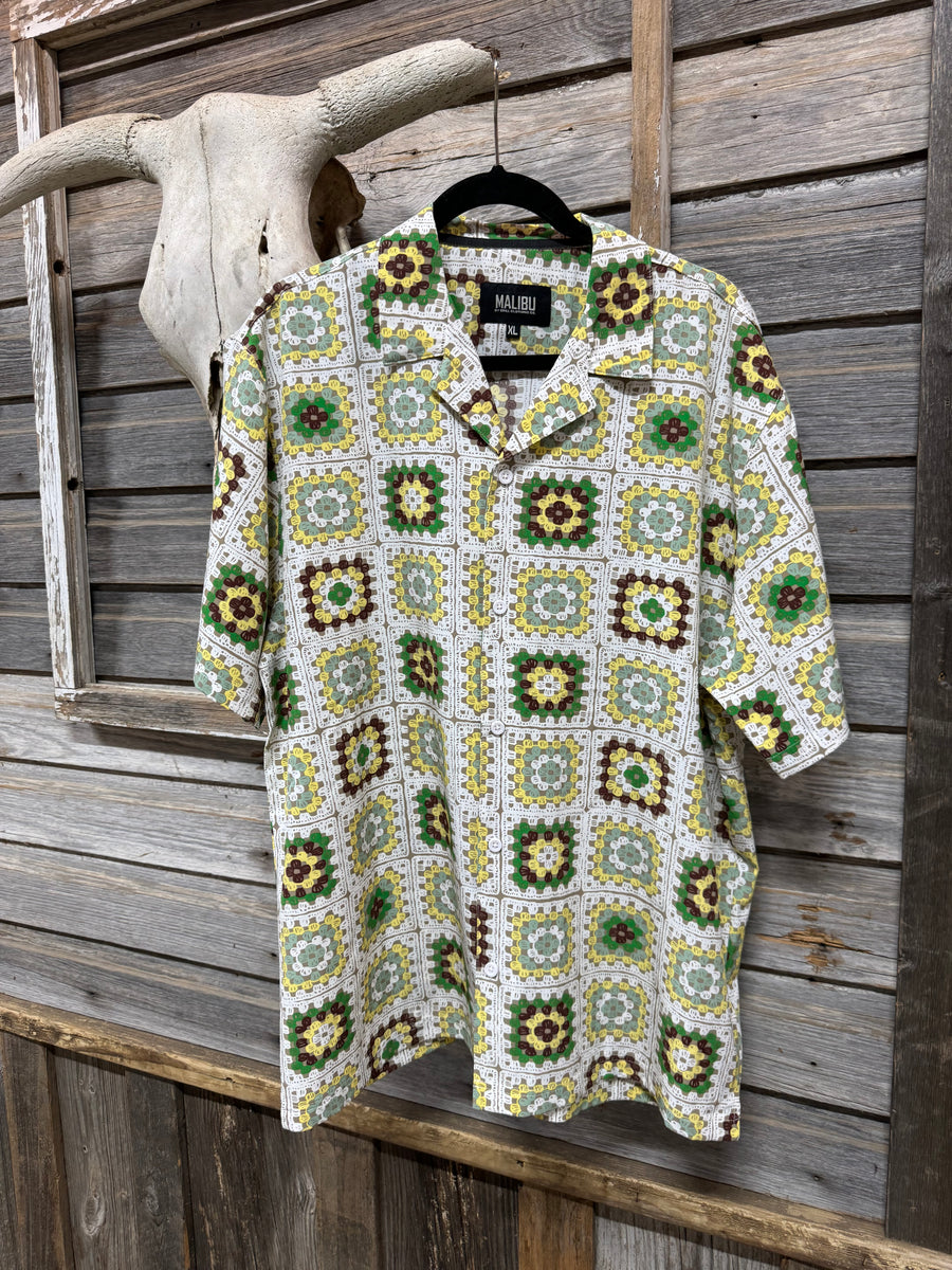 MANNY SQUARE CROCHET SHIRT – Wild Wren Originals