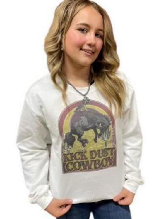 KICK DUST COWBOY SWEATSHIRT
