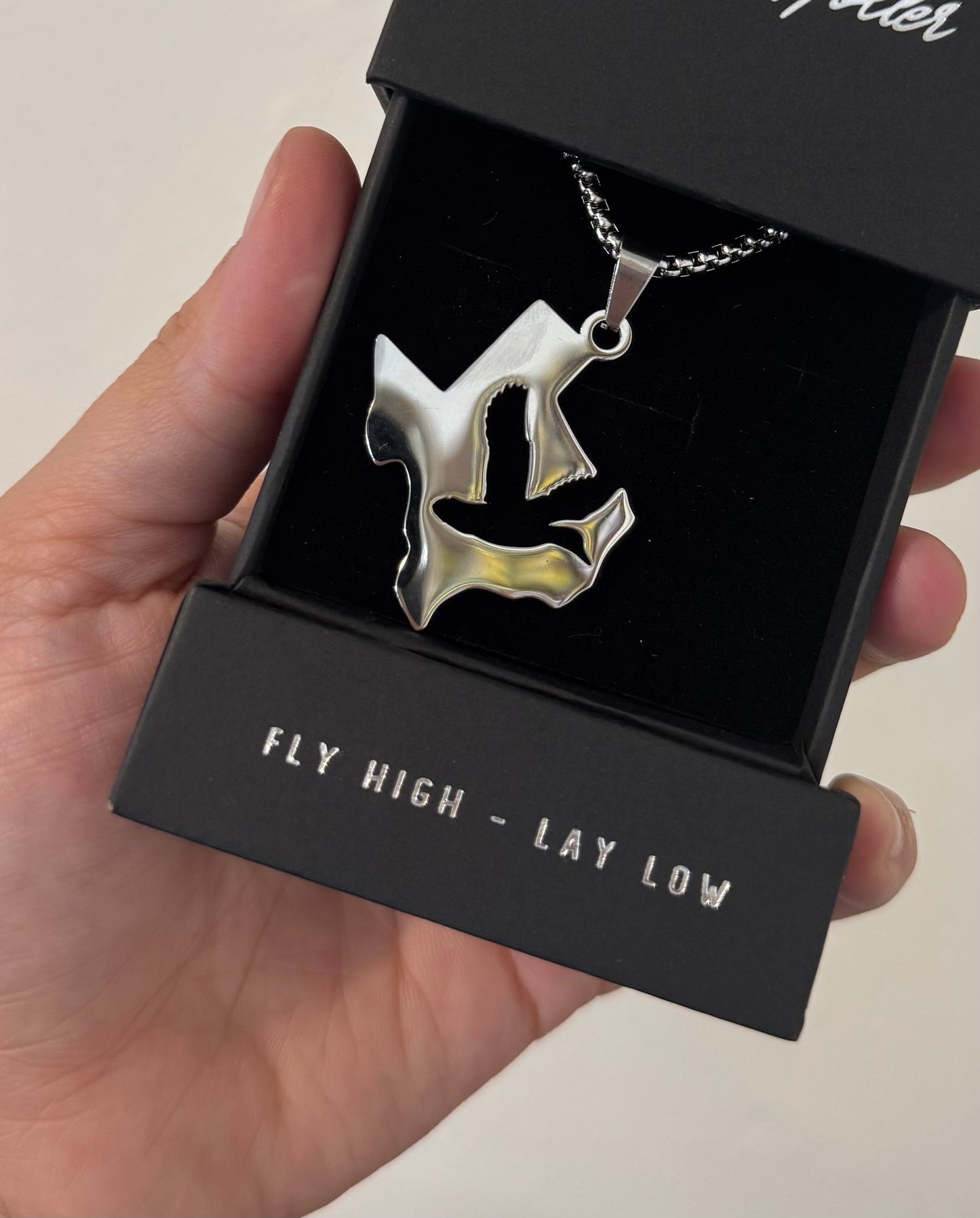 TEXAS DUCK PENDANT NECKLACE
