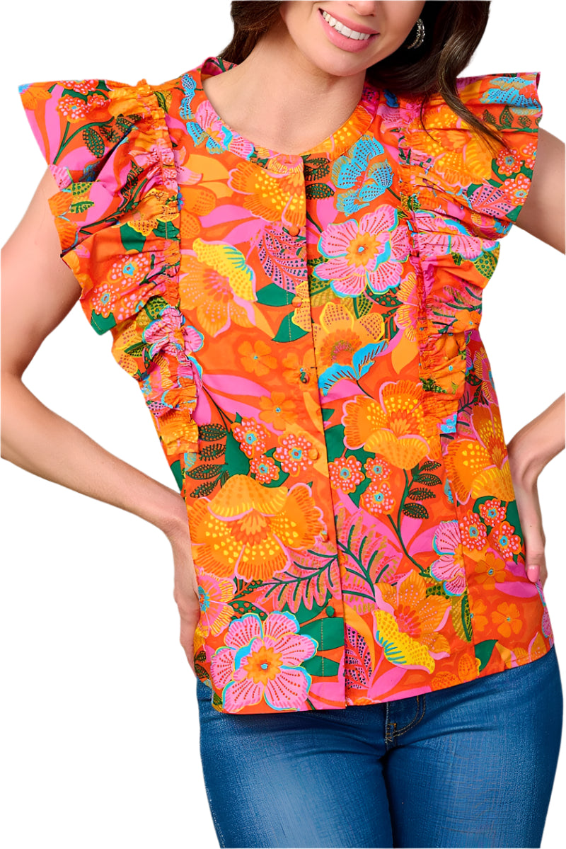 CALYPSO TOP - ORANGE