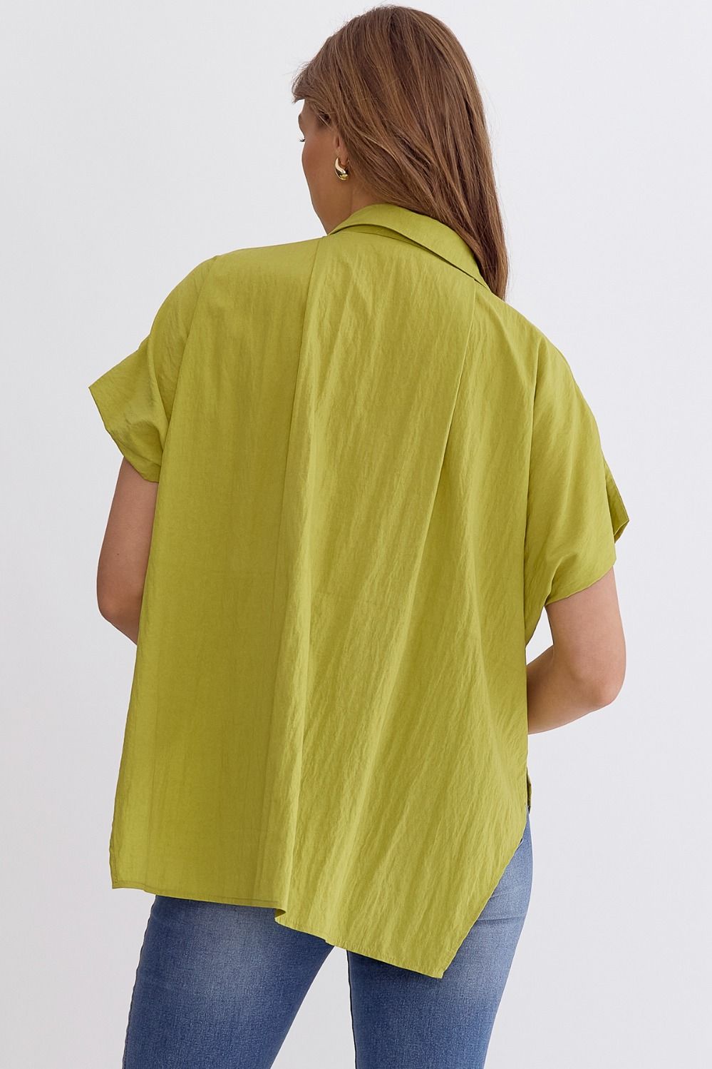 CHARLIE TOP - CHARTREUSE