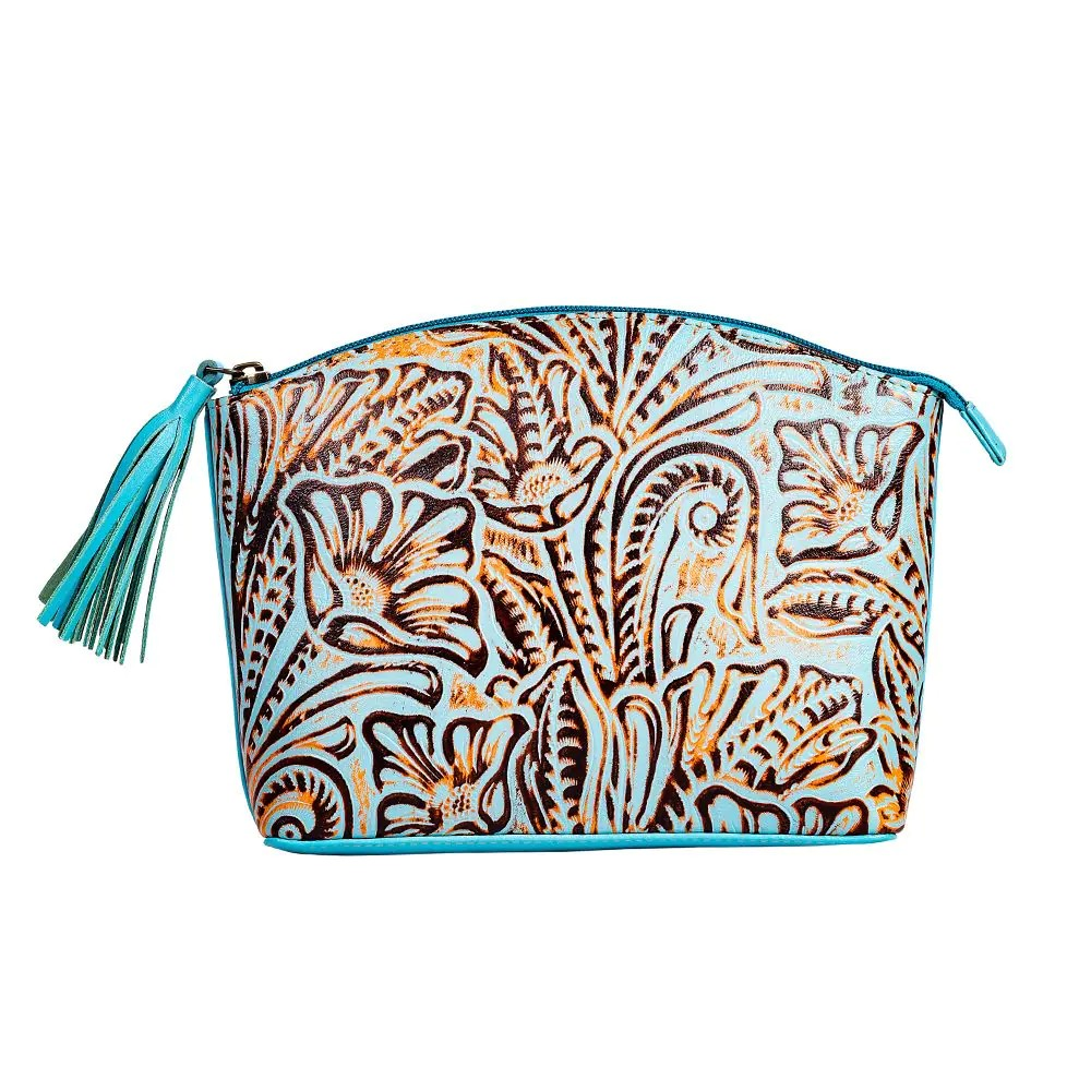CLARENDON POUCH - TURQUOISE