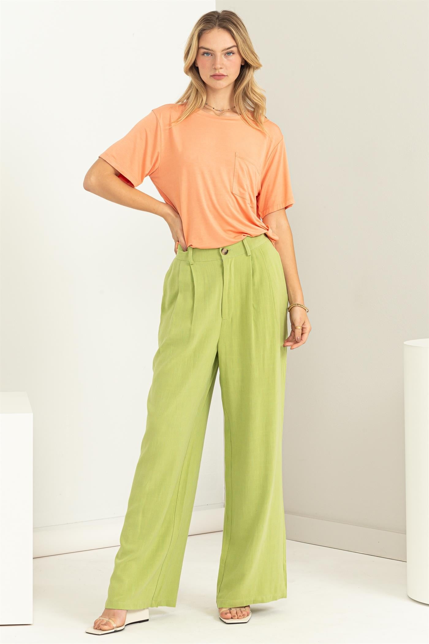 ESSIE TEE - PEACH