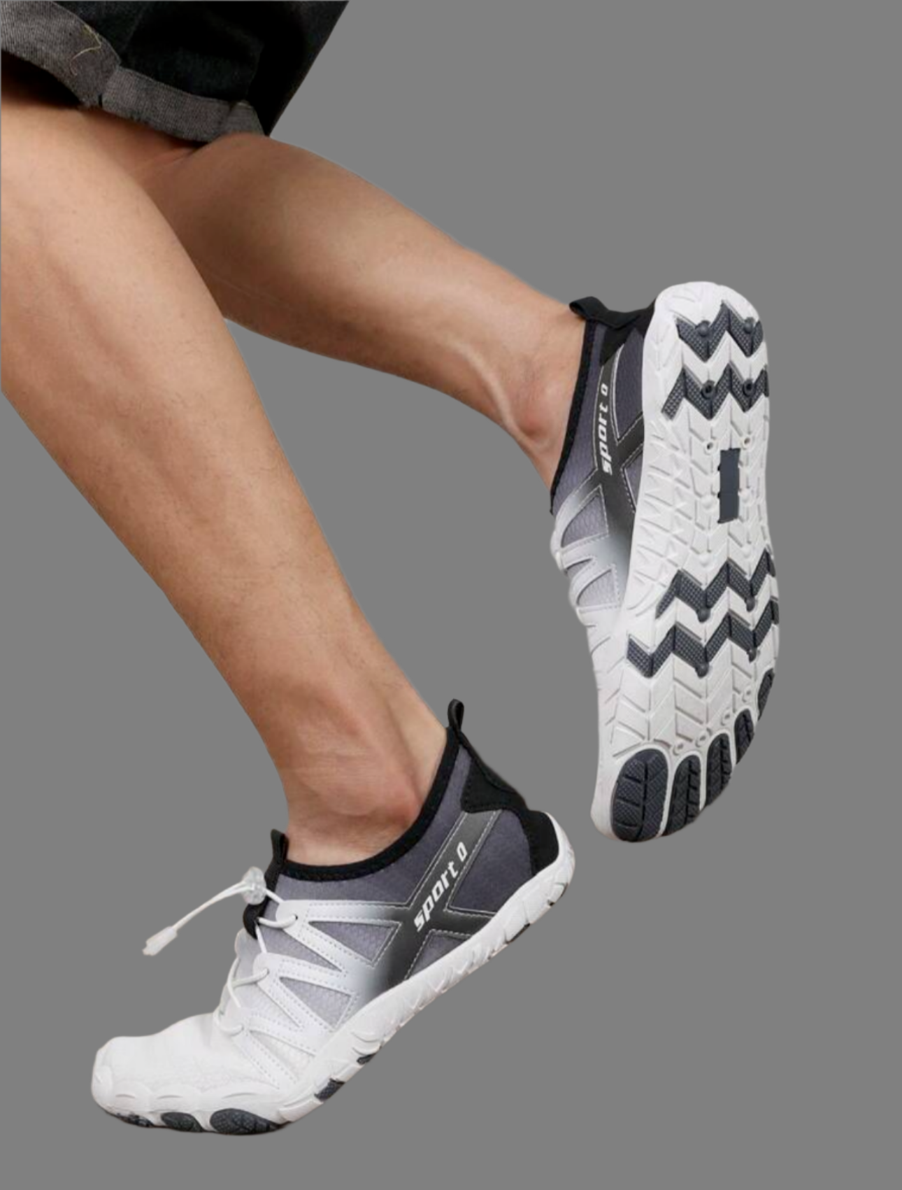 WHITE/BLACK WATER SHOES