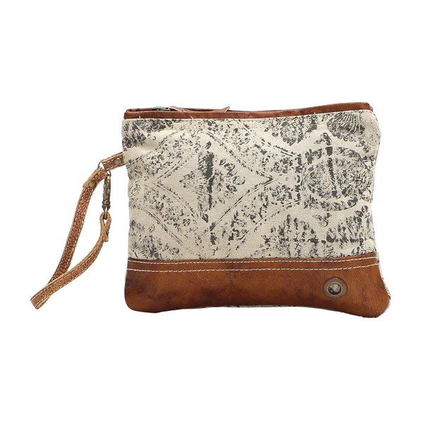 FLORAL PRINT POUCH