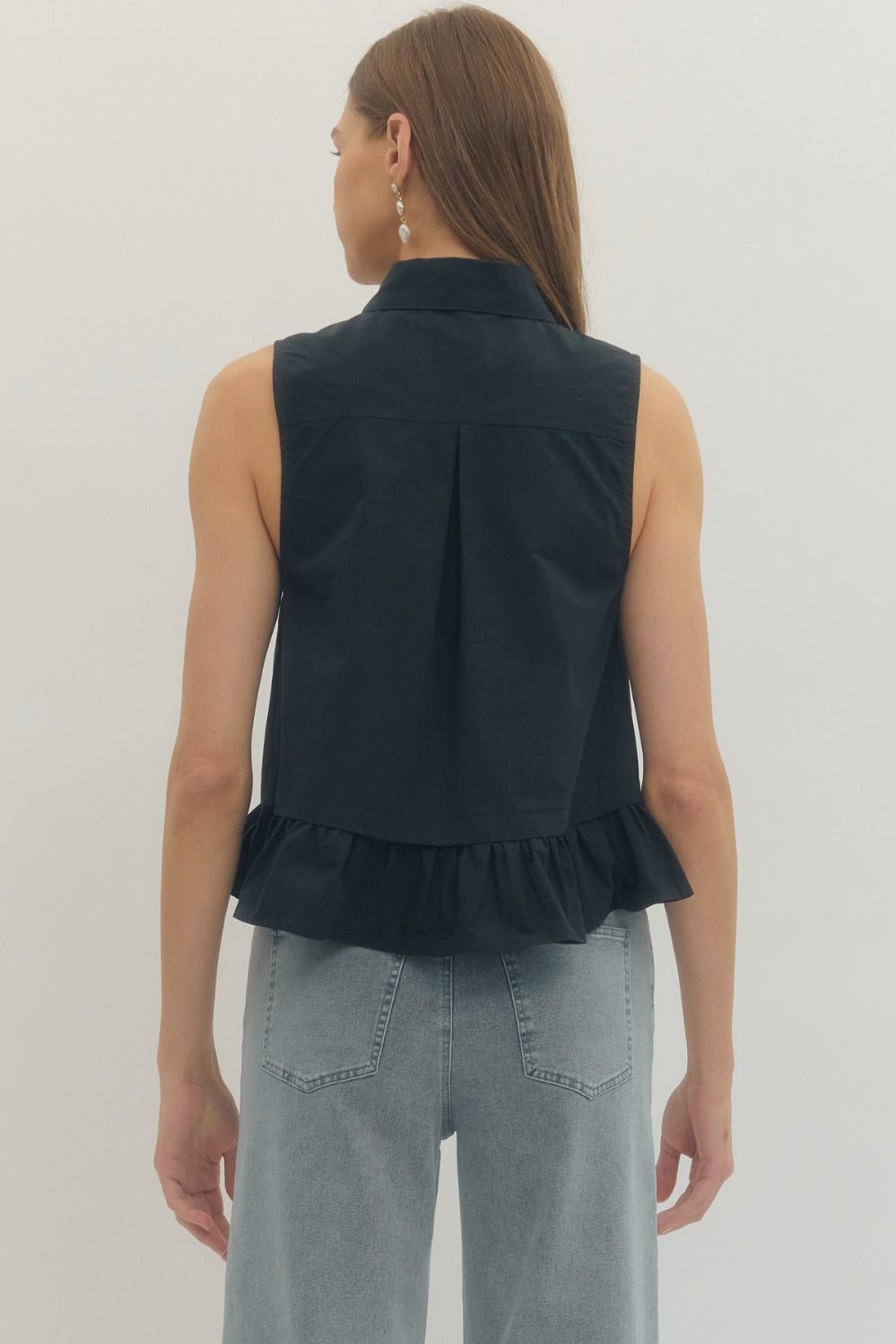 GEORGIE TOP - BLACK