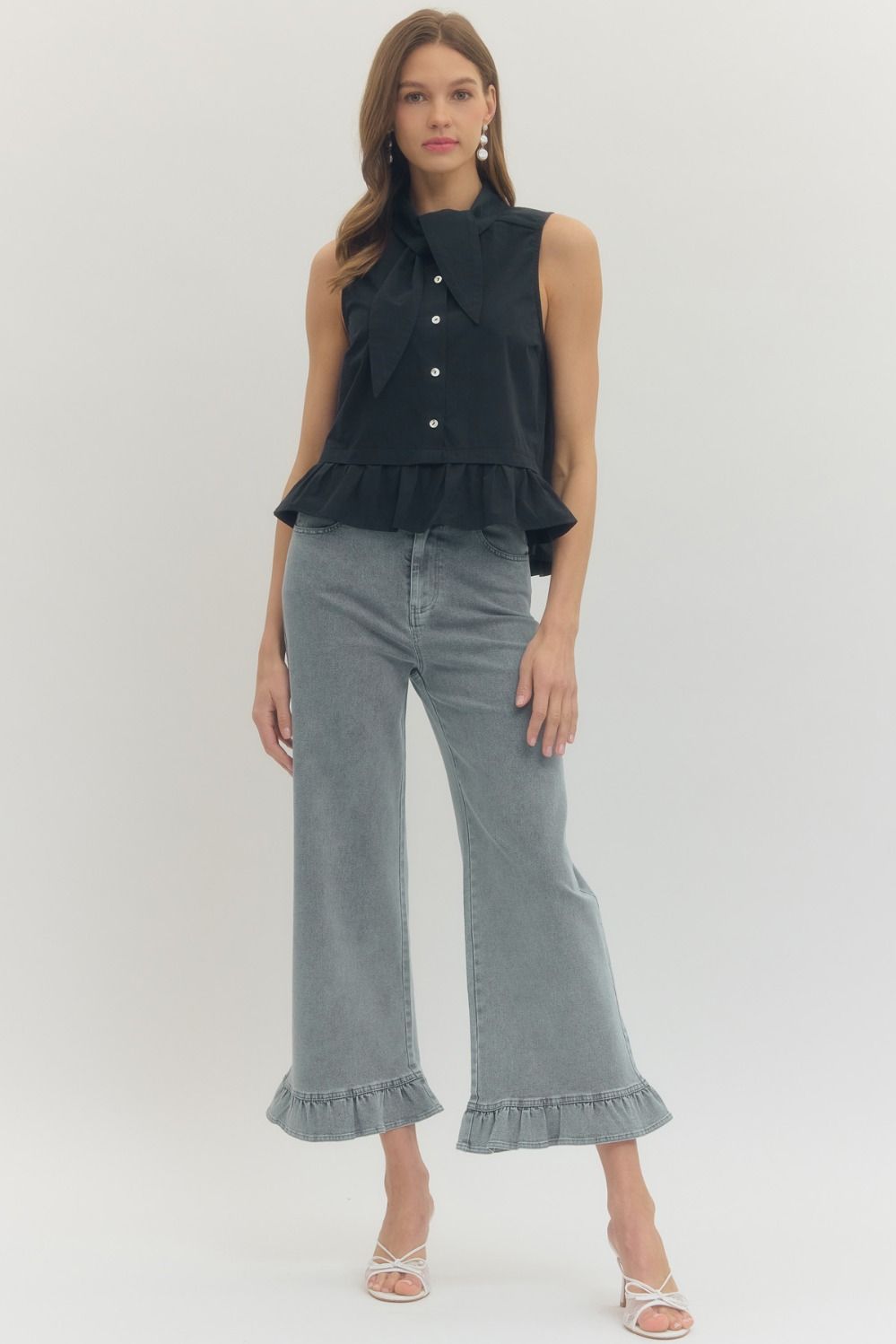 GEORGIE TOP - BLACK
