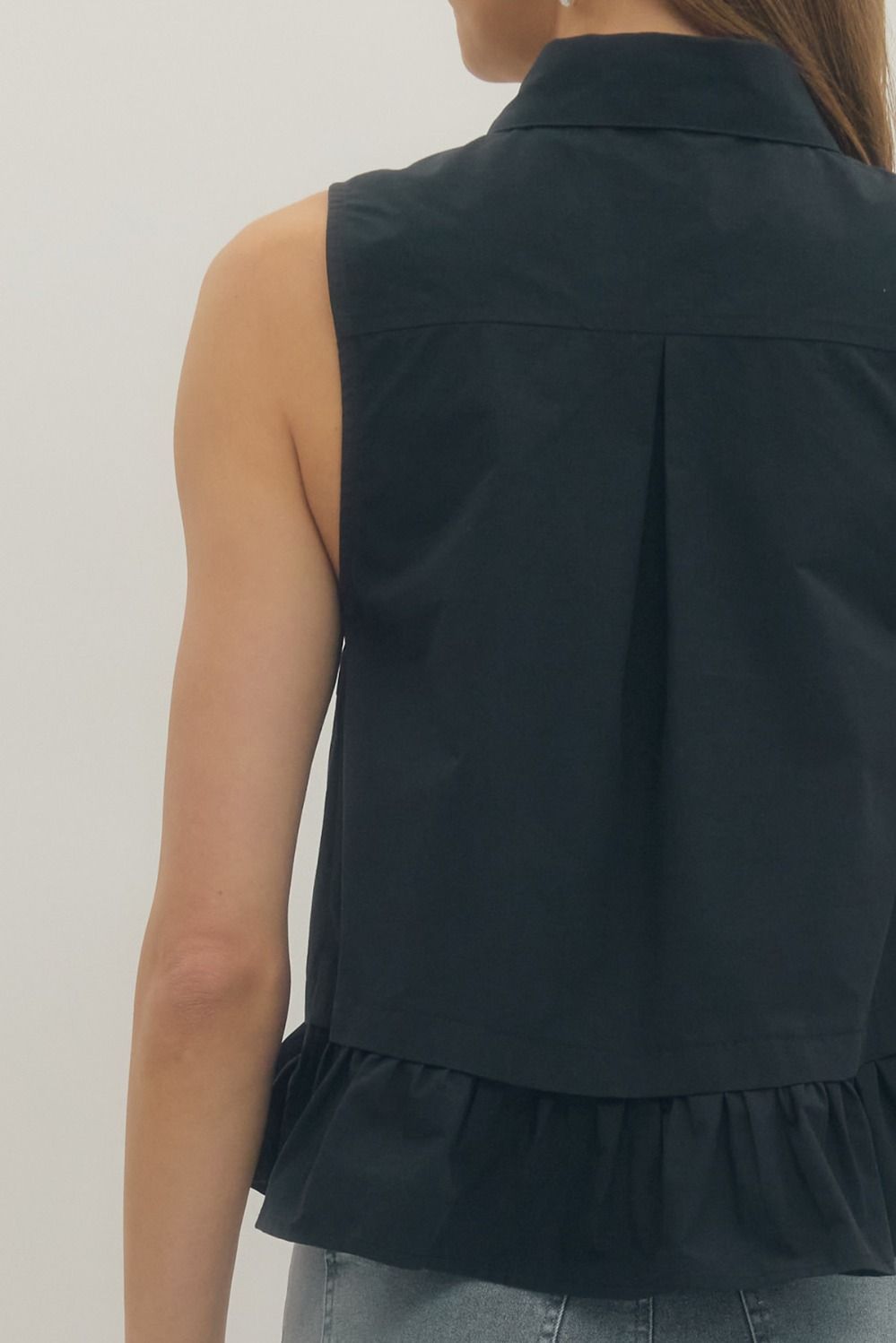 GEORGIE TOP - BLACK