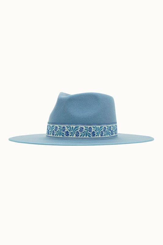 HIGHFALUTIN HAT - POWDER BLUE