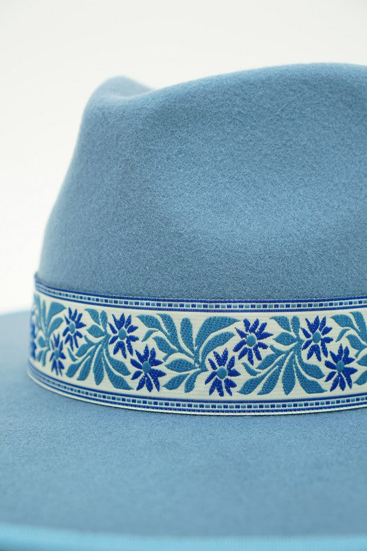 HIGHFALUTIN HAT - POWDER BLUE