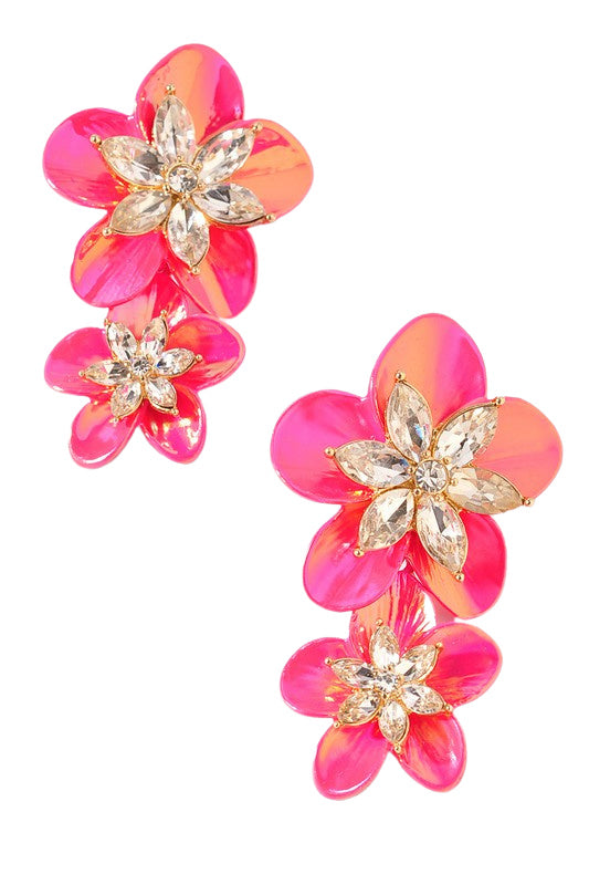 HONOLULU EARRINGS - PINK