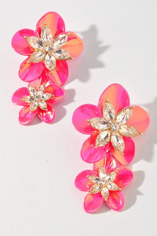 HONOLULU EARRINGS - PINK