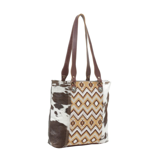 IRISH COFFEE CANVAS & HAIRON BAG