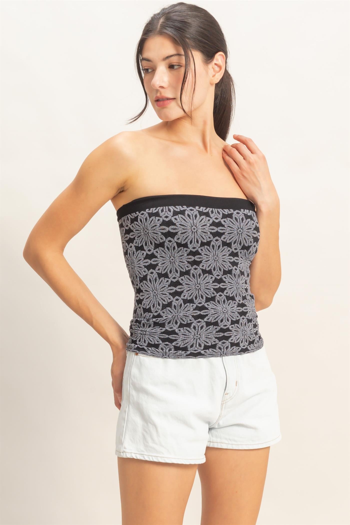 KIZZIE TOP - BLACK