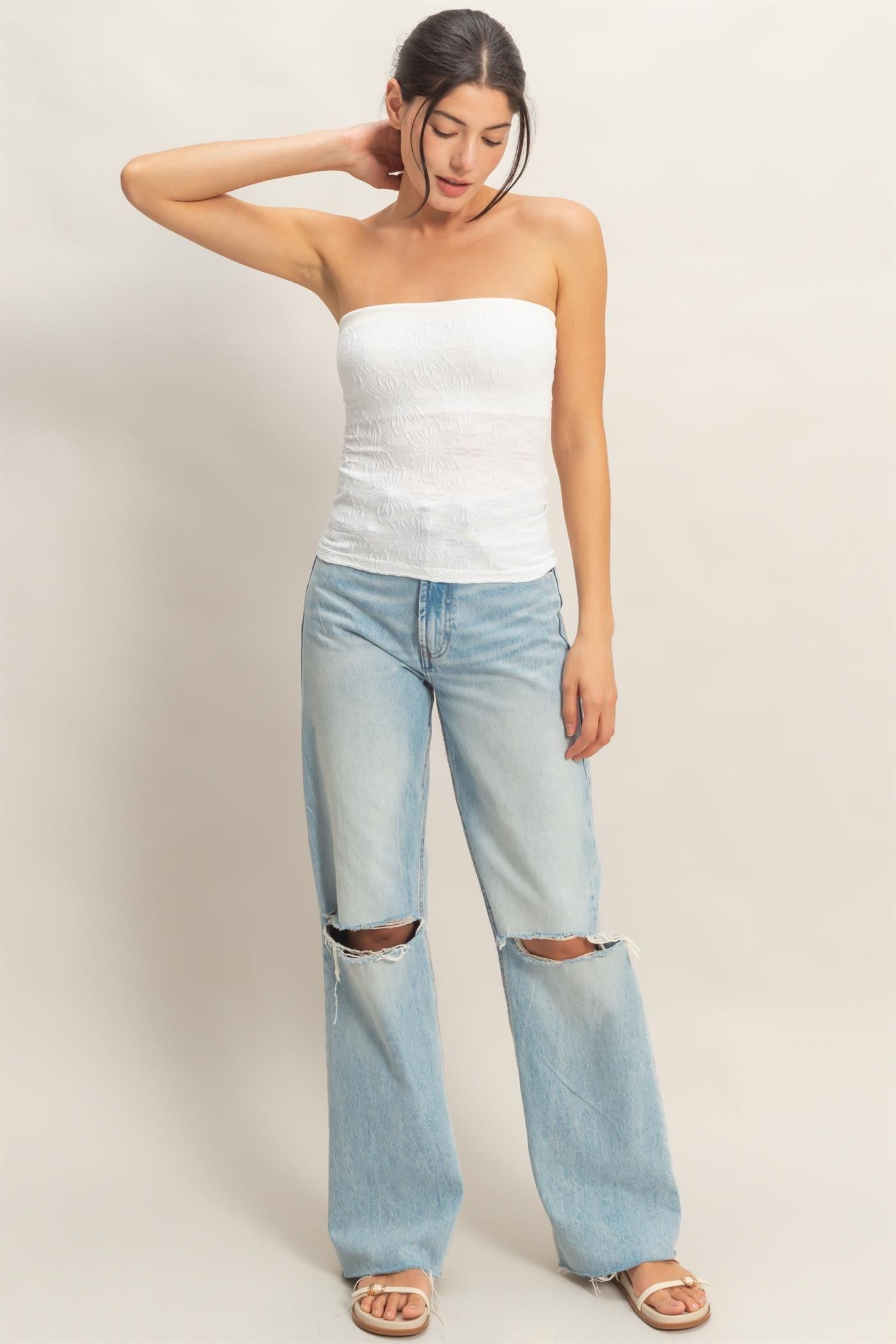 KIZZIE TOP - WHITE