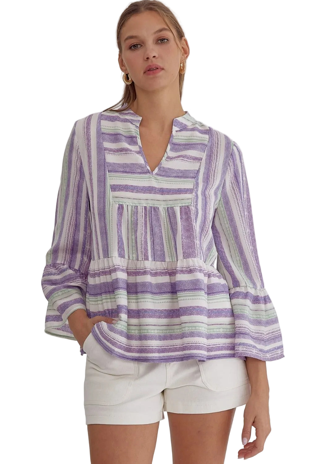 LIBBY TOP - LAVENDER