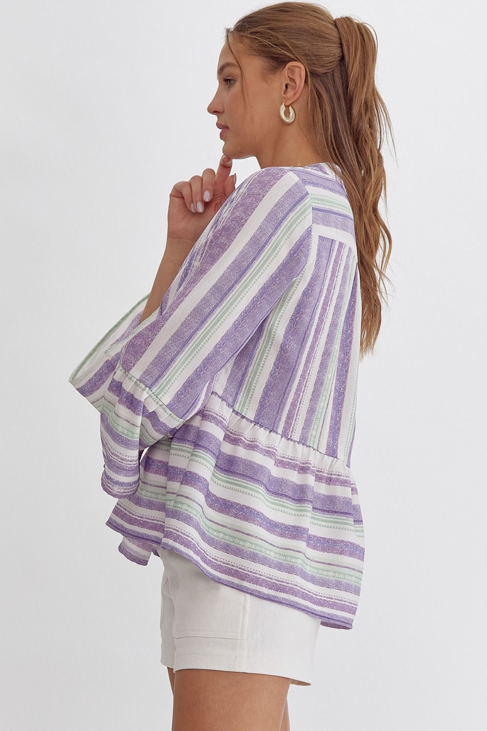 LIBBY TOP - LAVENDER