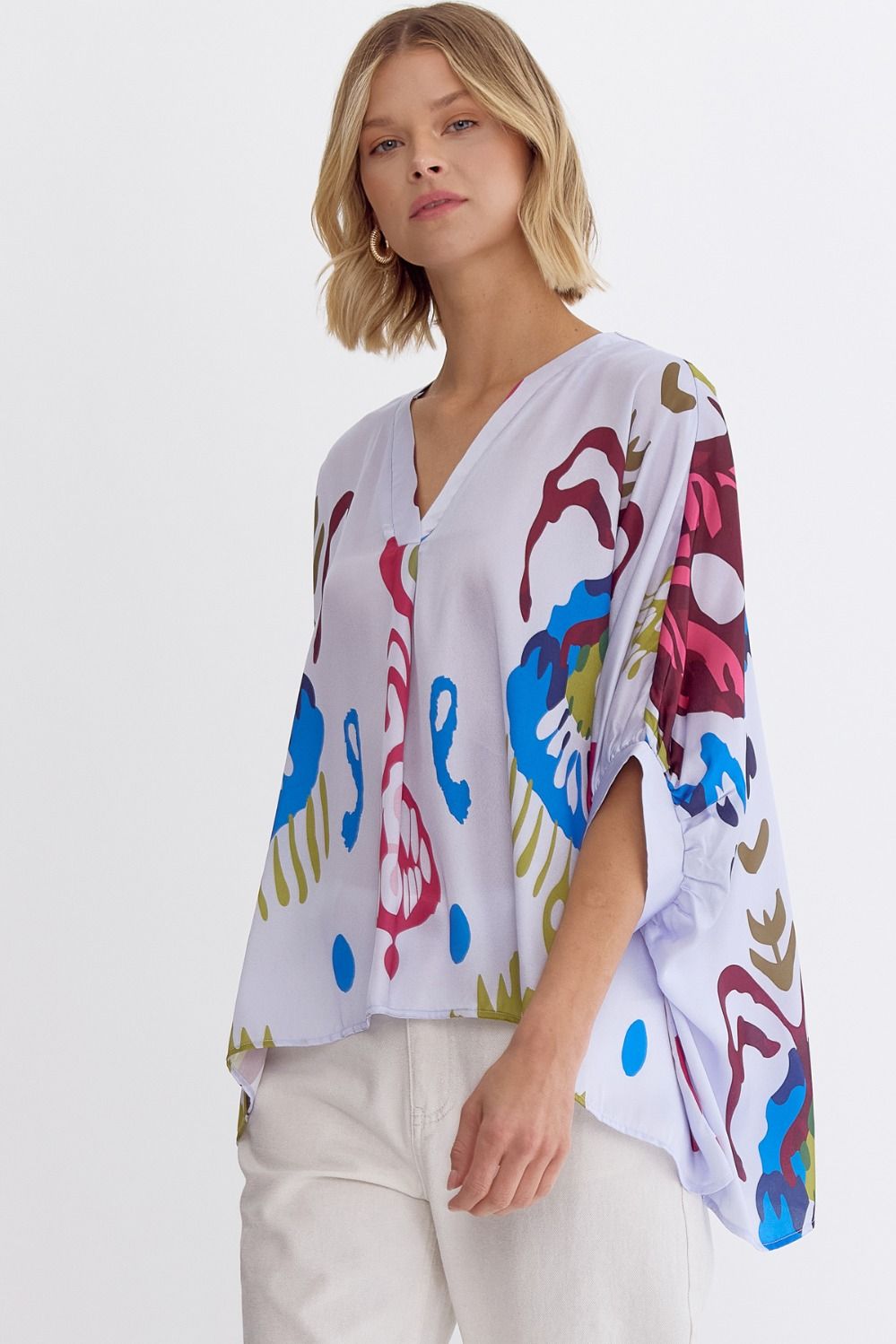 MITZI TOP - GRAY