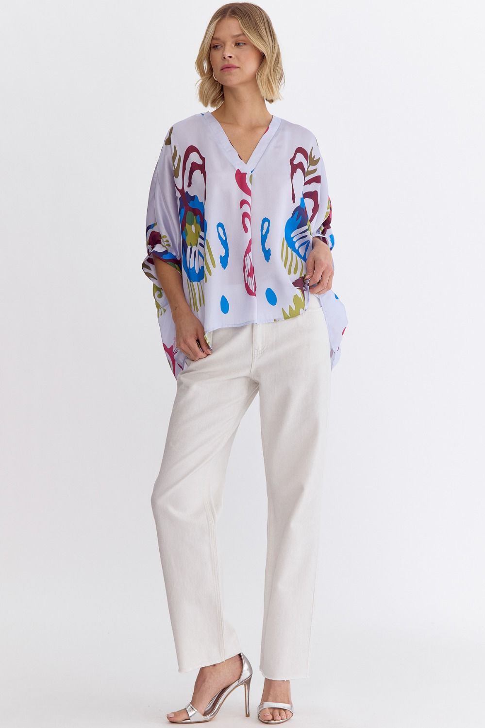 MITZI TOP - GRAY