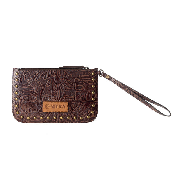 PETALWILD WESTERN WALLET - BROWN