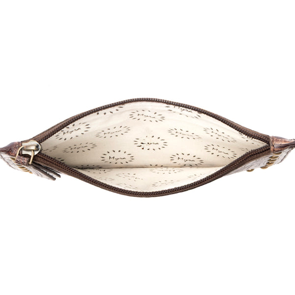 PETALWILD WESTERN WALLET - BROWN