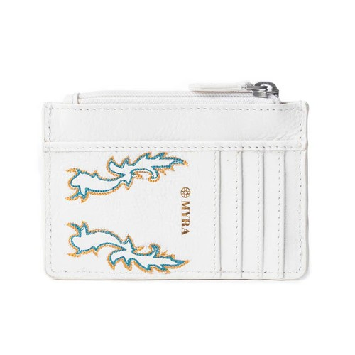 SPARKLING DESERT MOON CREDIT CARD HOLDER - CHOCOLATE WHITE