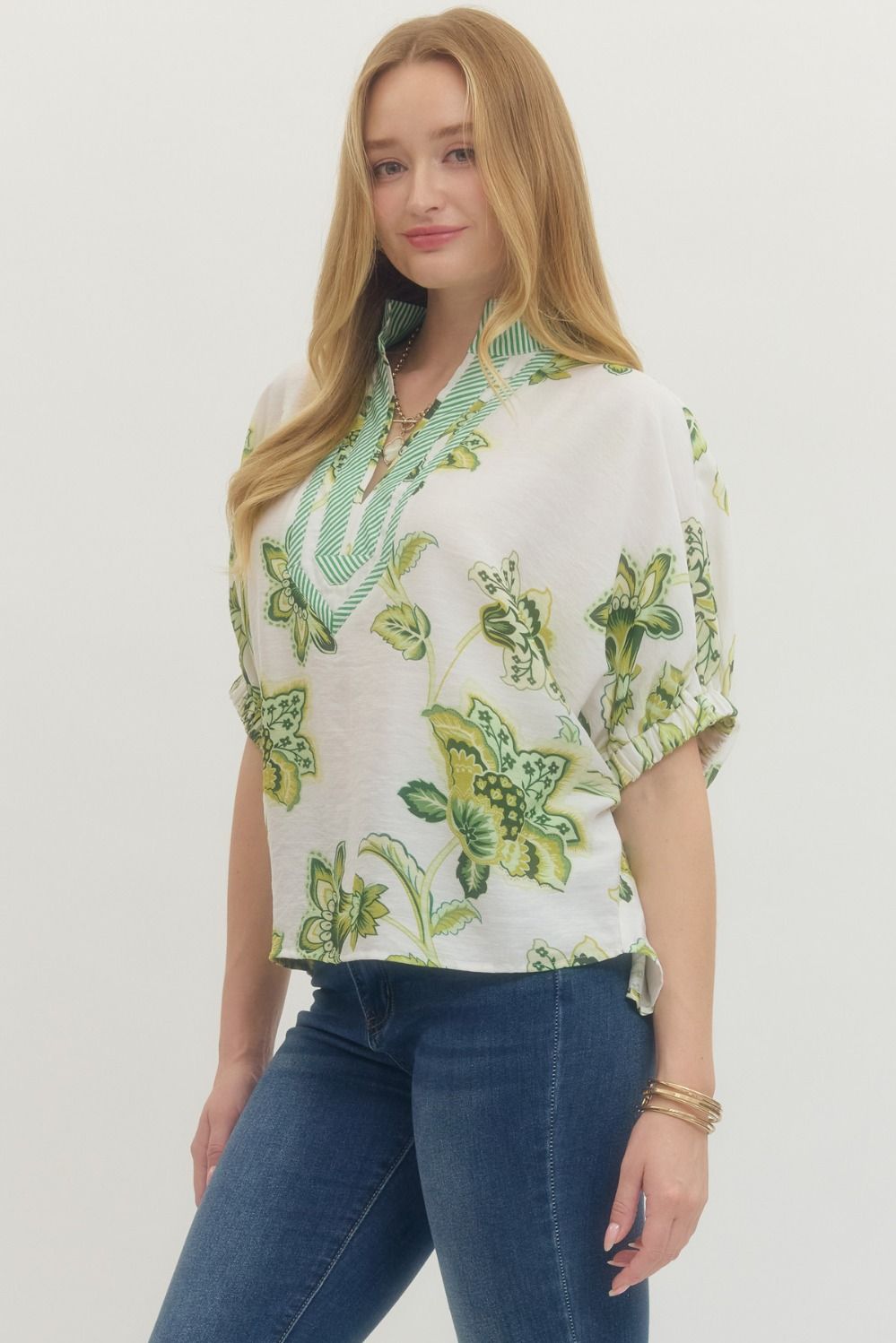 TALLIE TOP - GREEN