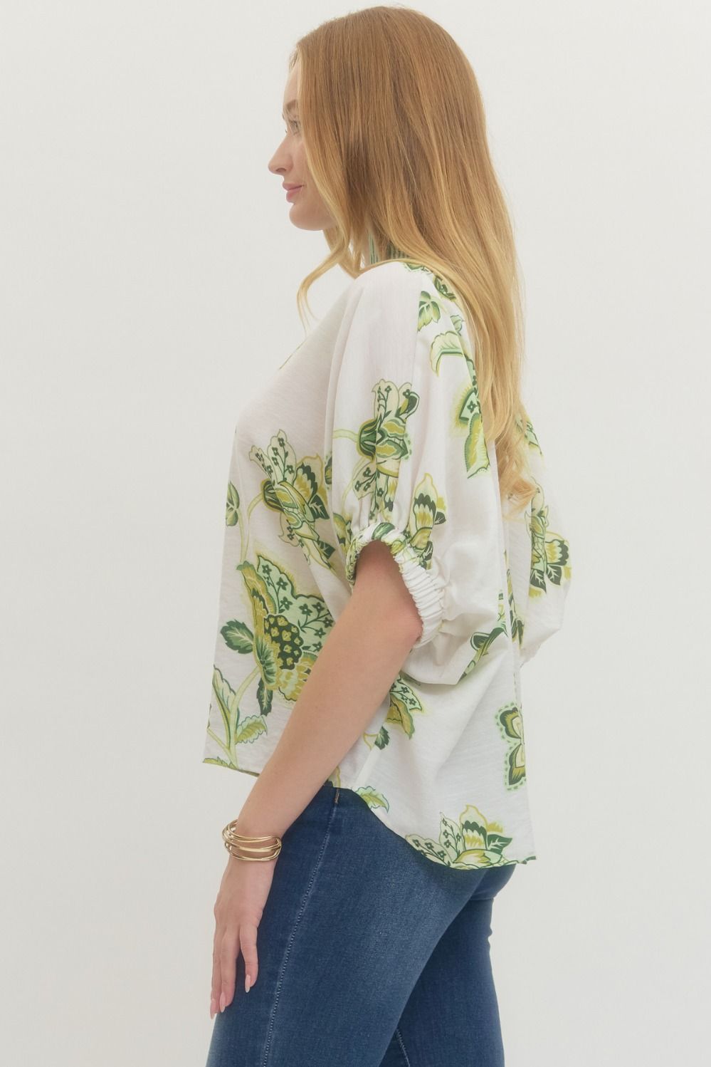 TALLIE TOP - GREEN