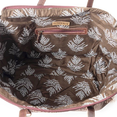 TRIBAL SPIRIT ADVENTURE WEEKENDER BAG - BROWN