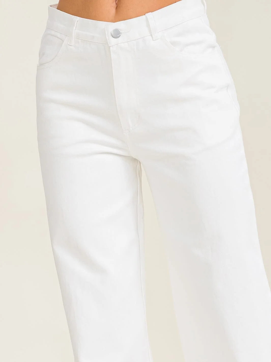 BAR NONE JEANS - WHITE
