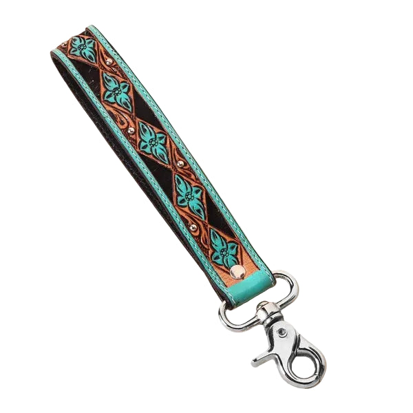 WILDHUE WESTERN KEY FOB - TURQ