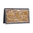 ZUKI BROWN MENS WALLET