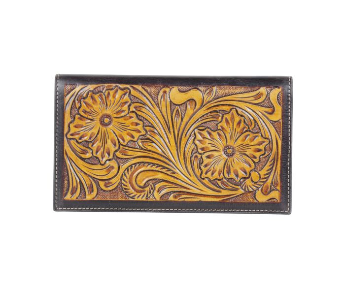 ZUKI BROWN MENS WALLET