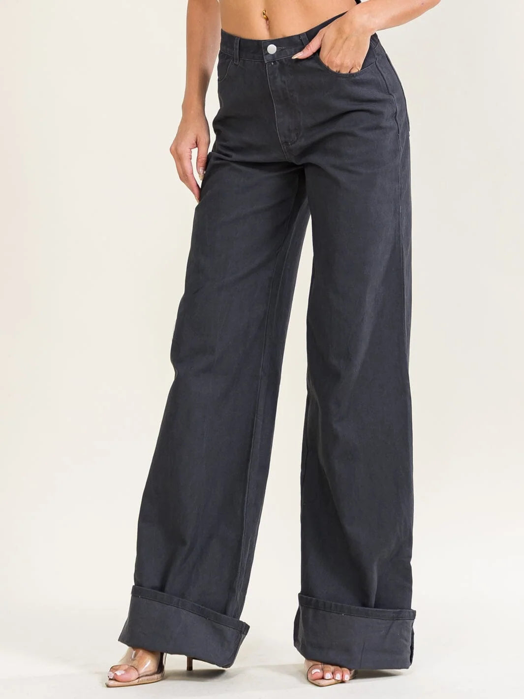 BAR NONE JEANS - CHARCOAL
