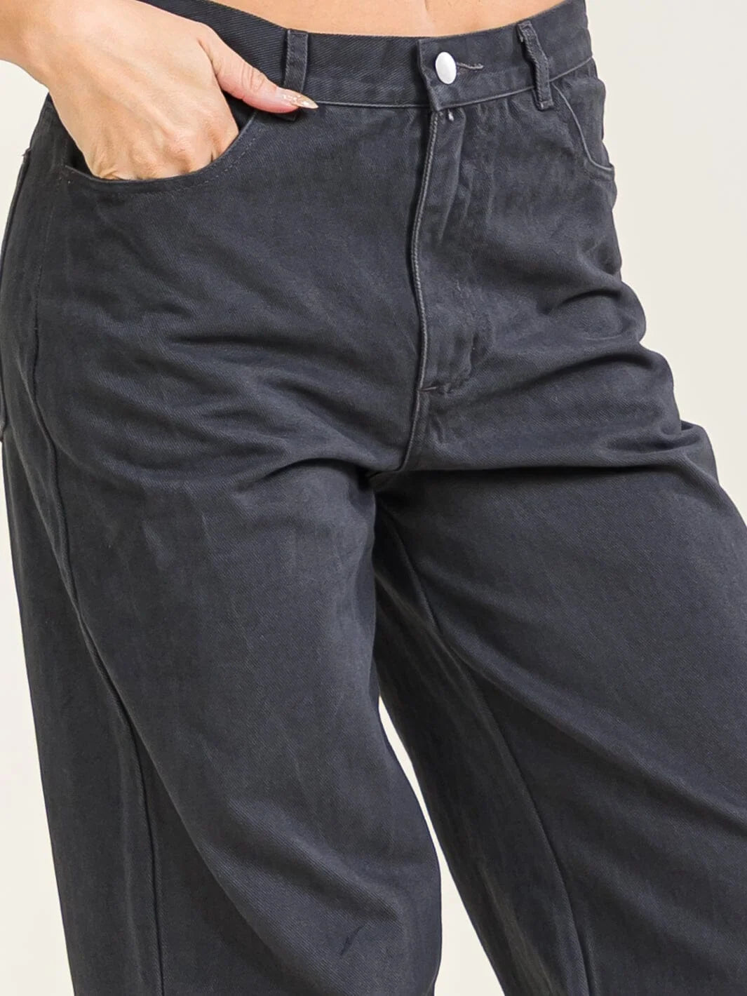BAR NONE JEANS - CHARCOAL