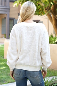 Load image into Gallery viewer, IVORY BETTER SWEATER
