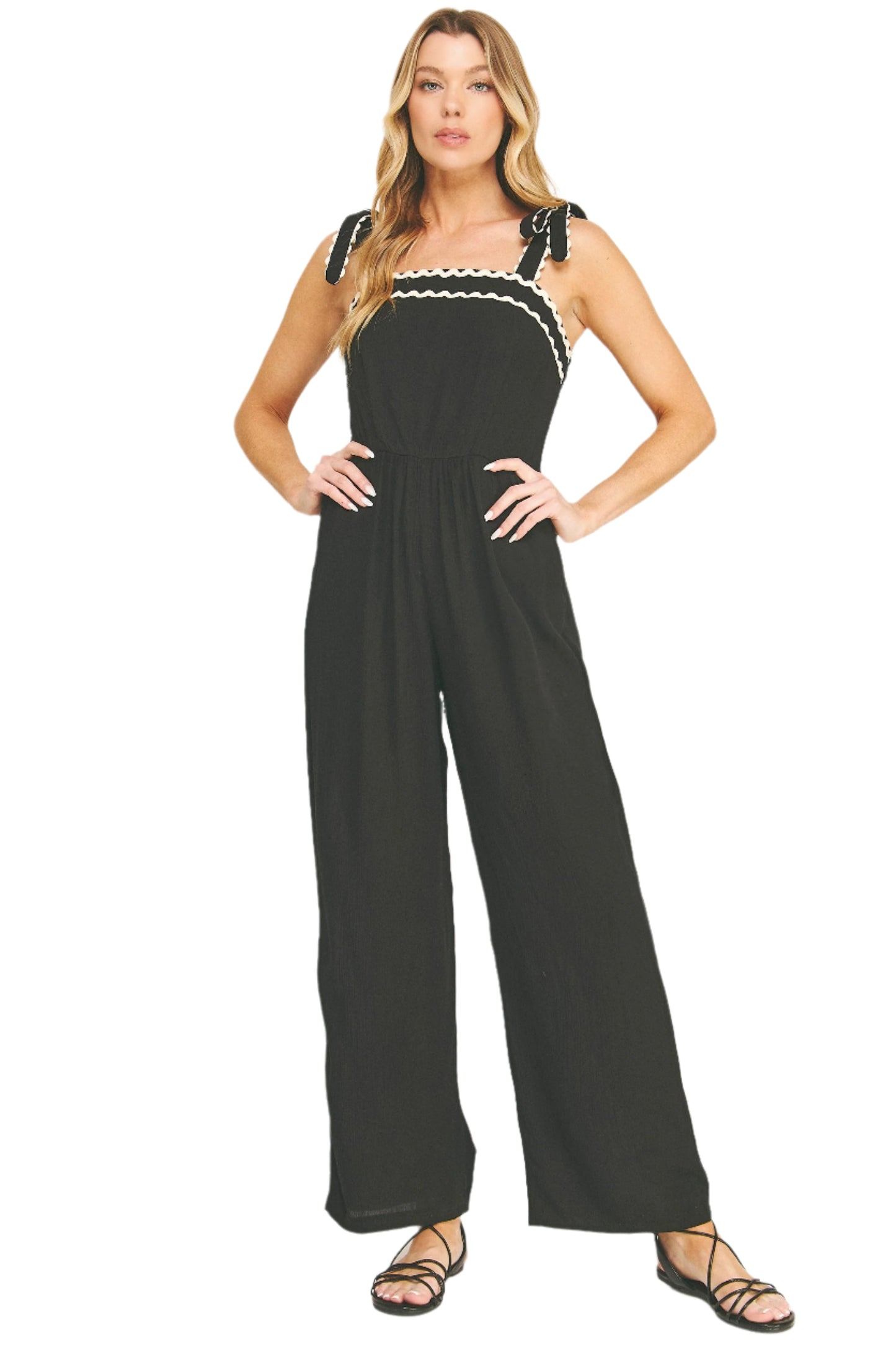 BROOKLYN JUMPSUIT - BLACK