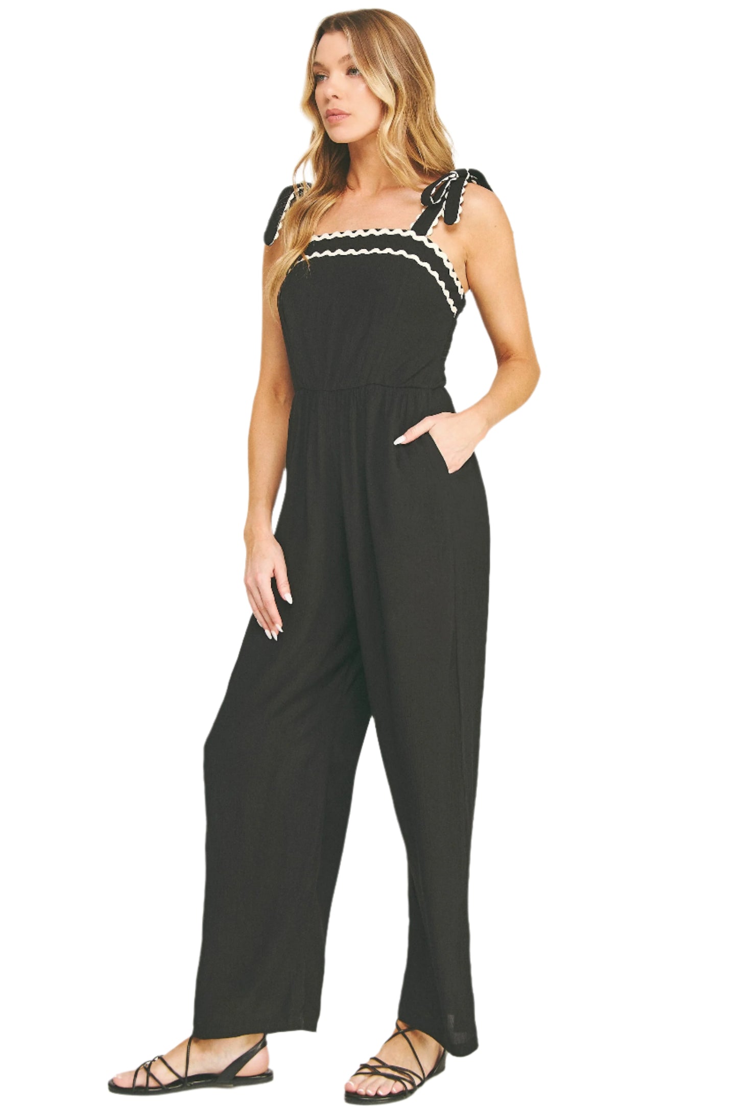 BROOKLYN JUMPSUIT - BLACK
