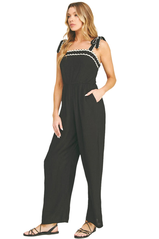 BROOKLYN JUMPSUIT - BLACK