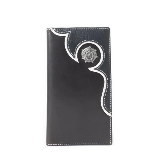 BLACKSMITH'S MARK LEATHER WALLET - ONYX BLACK