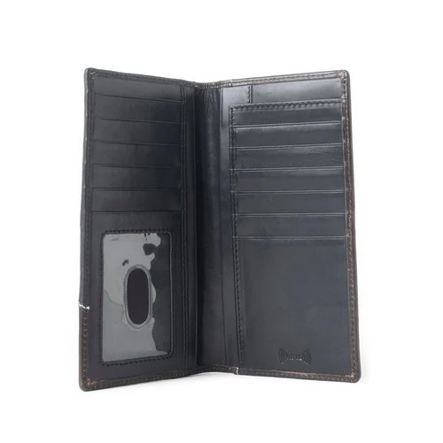 BLACKSMITH'S MARK LEATHER WALLET - ONYX BLACK