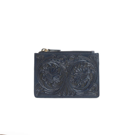 BLOOM ON THE RANGE CREDIT CARD WALLET - EBONY