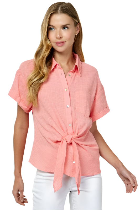 WHY KNOT ME TOP - BLUSH