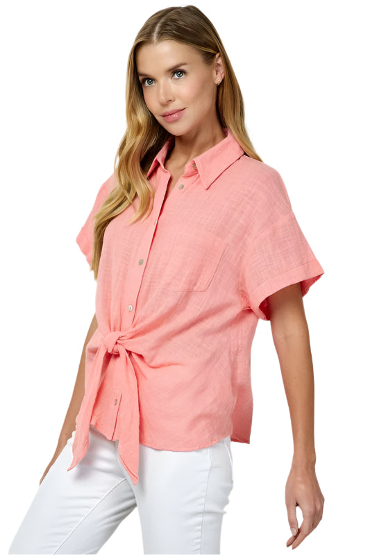 WHY KNOT ME TOP - BLUSH