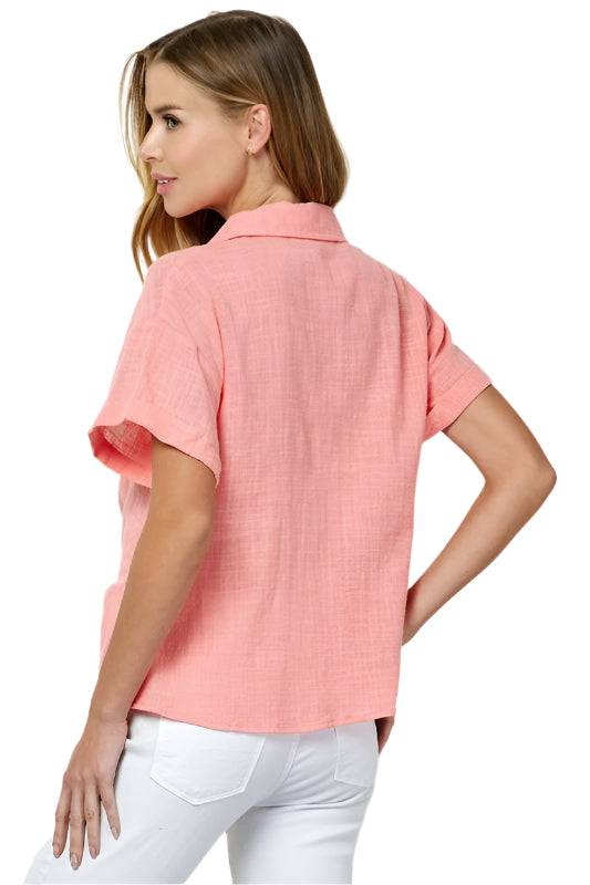 WHY KNOT ME TOP - BLUSH