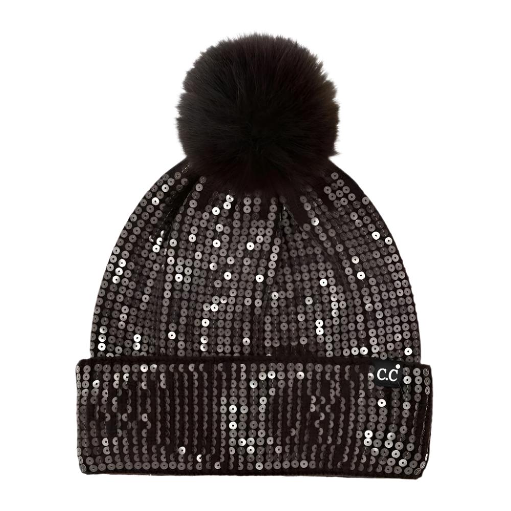 SHIMMER HILL BEANIE - CHOCOLATE
