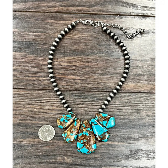CHUNKY GEM NAVAJO NECKLACE