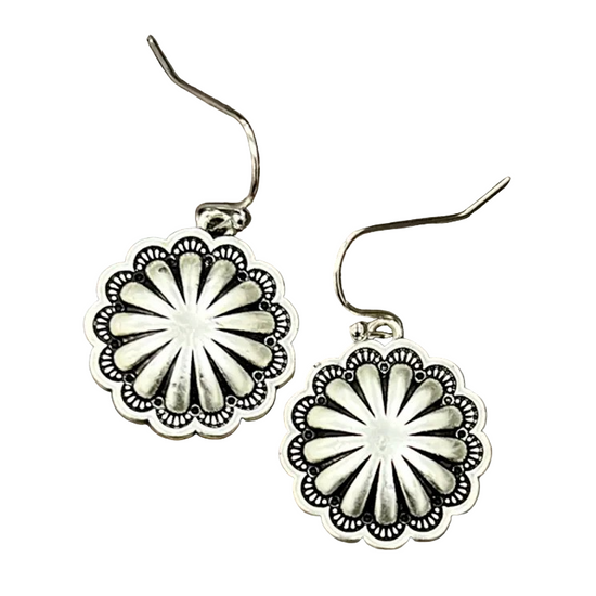 CONCHO WIRE EARRINGS