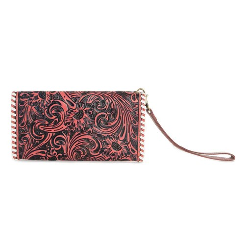 DESERT ROSES WALLET - CRIMSON PINK