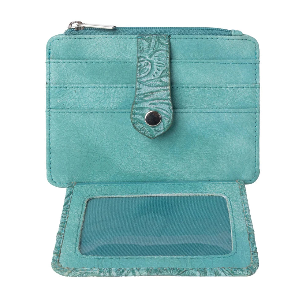 DRIFTWOOD COVER CREDIT CARD HOLDER - OCEAN SAGE